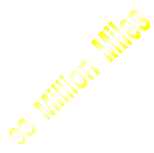 93 million miles in 8.4 minutes