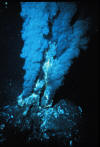 "Black Smoker" hydrothermal vent in the deep sea